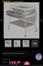 Baby badje met standaard en aankleedkussen, Ophalen