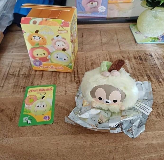 Miniso Disney fruit collection Chip / knabbel, Verzamelen, Ophalen, Overige figuren, Nieuw, Beeldje of Figuurtje