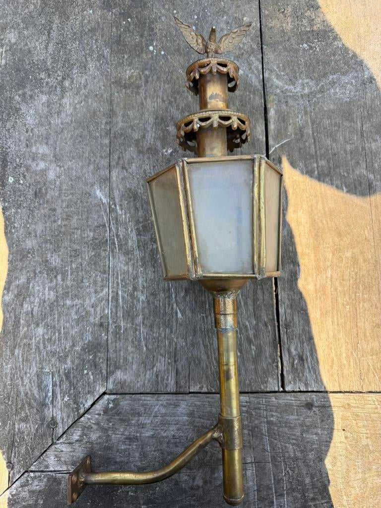 Antieke koetslamp, Ophalen, Gebruikt