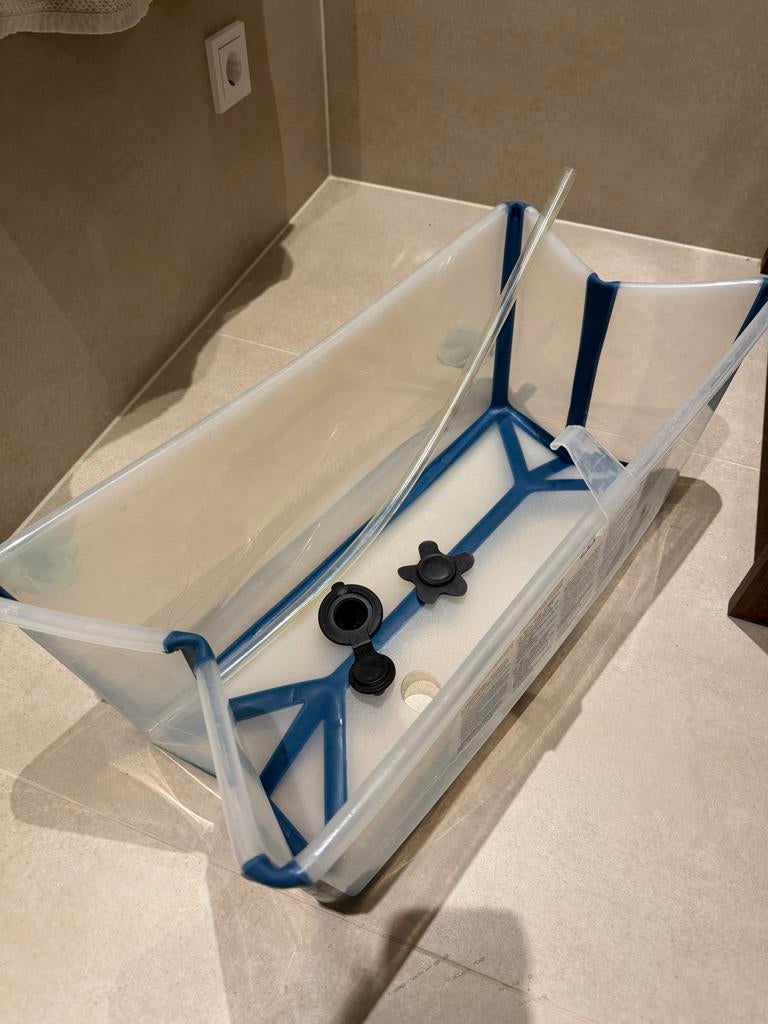 Stokke Flexi Bath opvouwbaar babybadje, Kinderen en Baby's, Badjes en Verzorging, Overige merken, Ophalen of Verzenden, Zo goed als nieuw