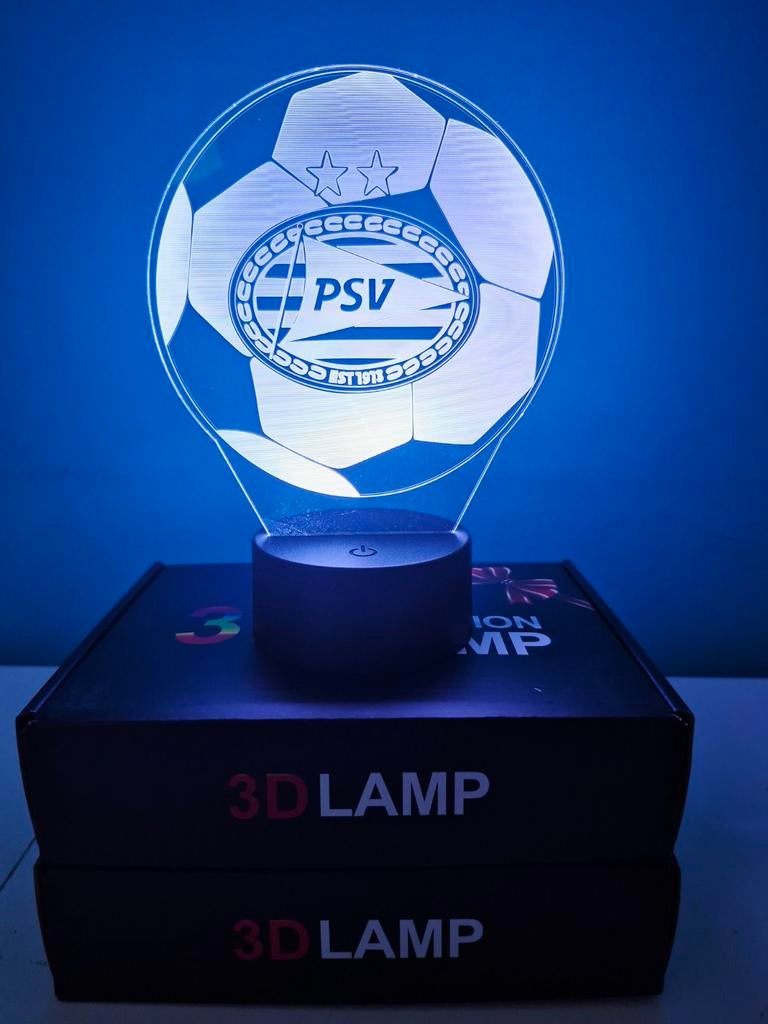 Psv 3d lamp, Huis en Inrichting, Ophalen of Verzenden, Nieuw, Minder dan 100 cm