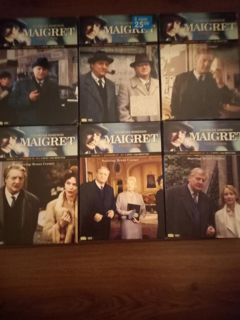 Maigret DVD Box - Complete Collectie?, Cd's en Dvd's, Dvd's | Tv en Series, Gebruikt, Boxset, Ophalen of Verzenden, Vanaf 12 jaar