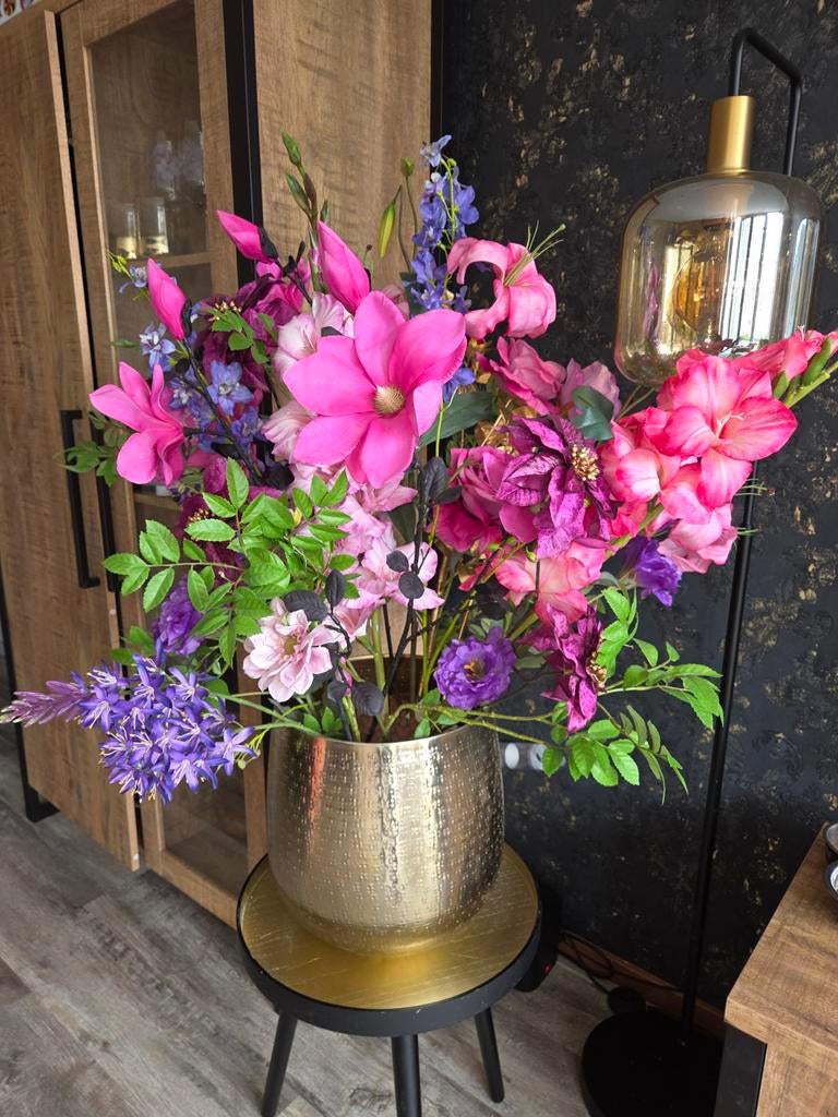 Groot Zijden Boeket Sharon Flowers, Huis en Inrichting, Woonaccessoires | Overige, Ophalen