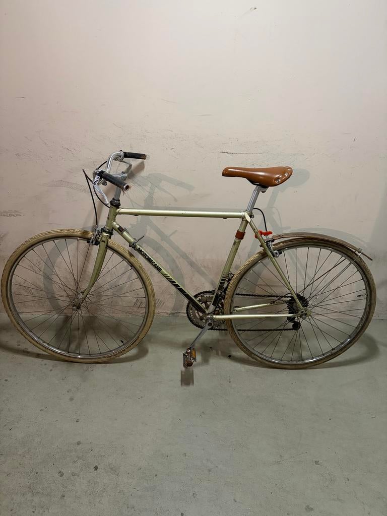 Vintage Motobecane Stadsfiets - Klassieke Stijl, Gebruikt, Velgrem, Versnellingen, 57 tot 61 cm