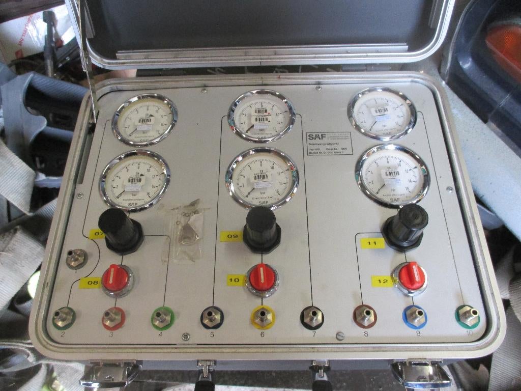 test gereedschap luchtdrukremmenSAF, Ophalen, Gebruikt