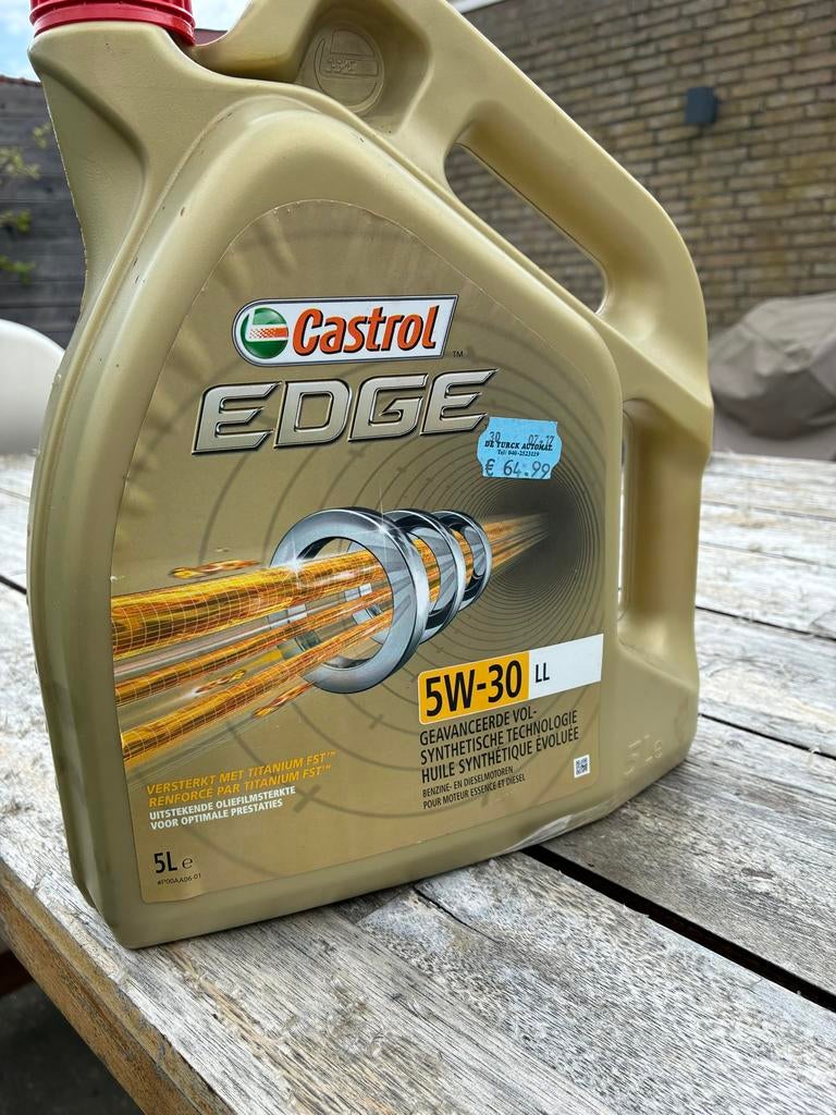 Castrol EDGE 5W-30 LL Motorolie 3liter, Ophalen, Nieuw