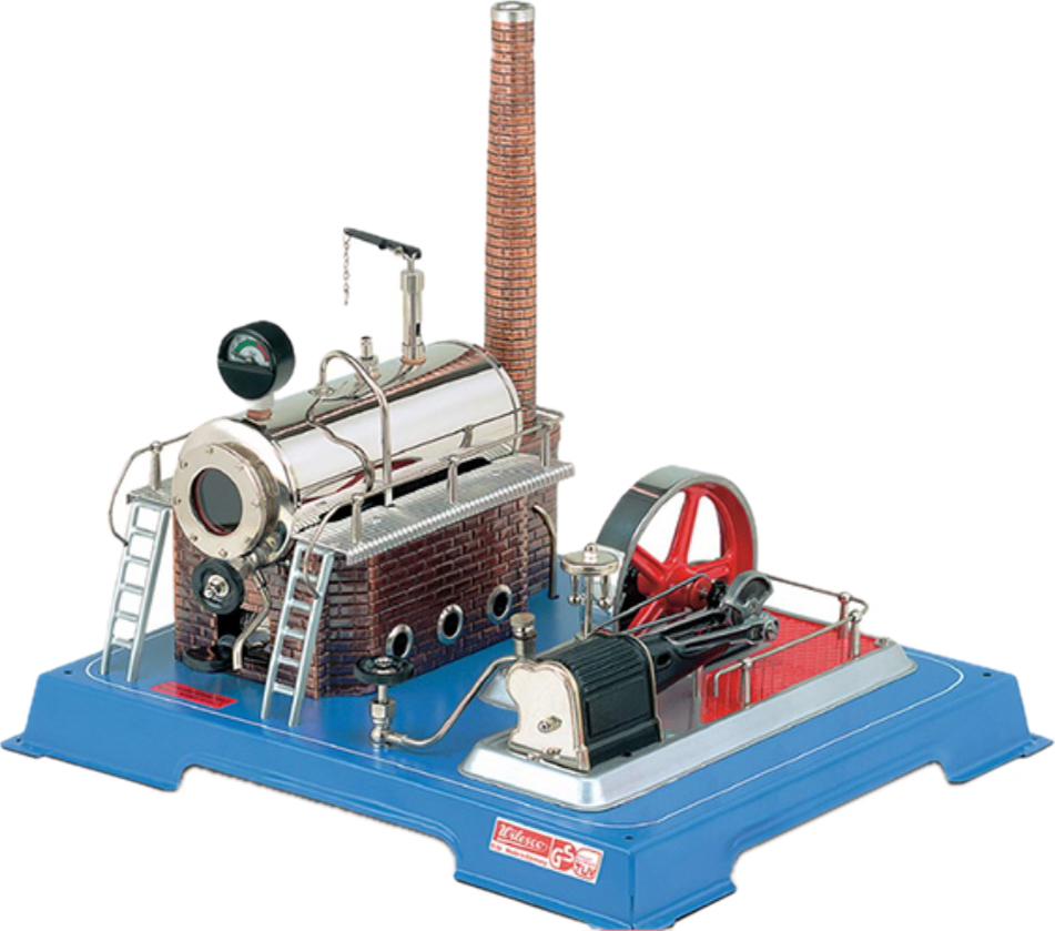 Wilesco D20 stoommachine met toebehoren. Nieuw!, Ophalen of Verzenden, Nieuw, Groter dan 1:32