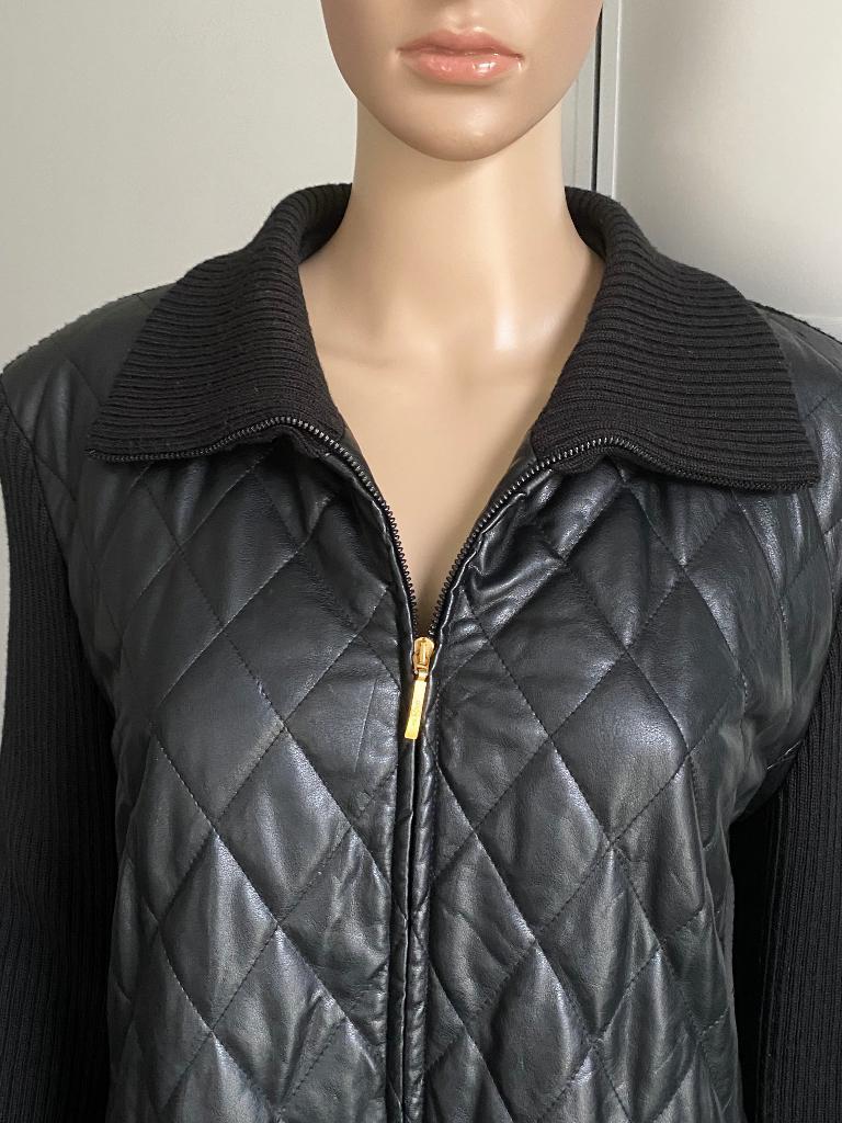 K13 Dino maat 42=L wollen jas jasje colbert vest zwart wol, Zwart, Maat 42/44 (L), Ophalen of Verzenden, Zo goed als nieuw