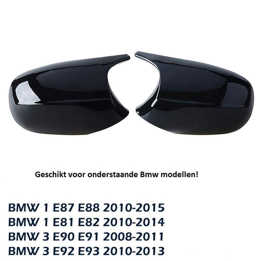 Wing Spiegelkappen Glans Zwart Voor BMW 3 Serie E90 E91 E92, Verzenden, Automotive Parts, A.parts@hotmail.nl, Trasmolenlaan 12 3447 GZ Woerden