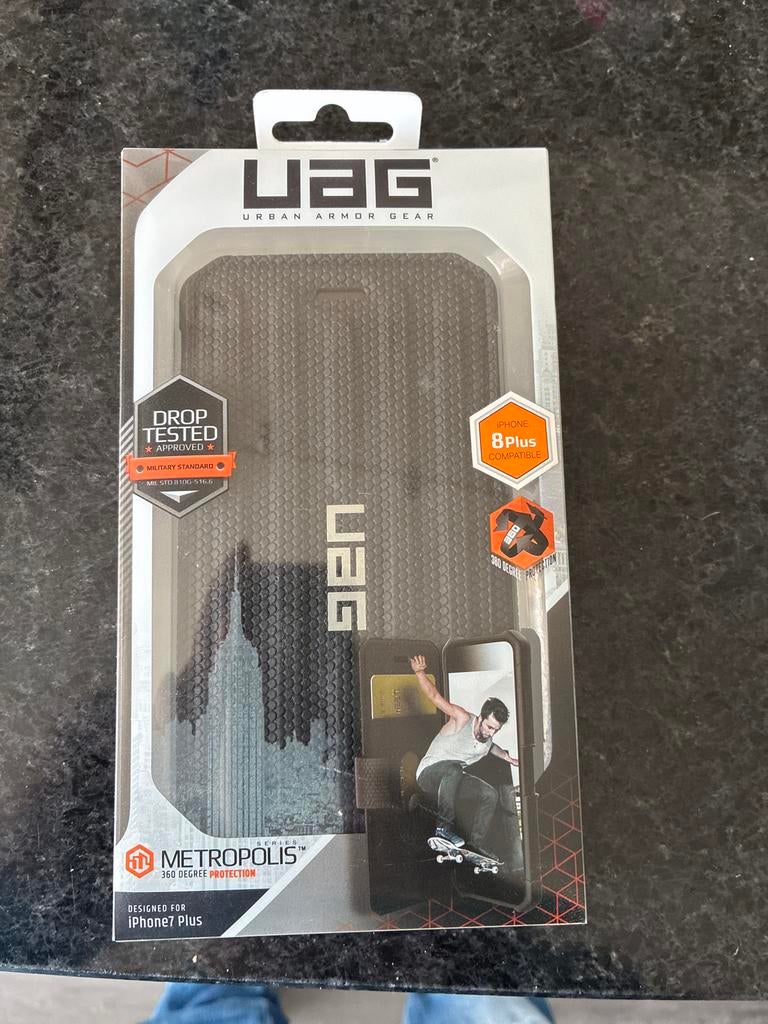 UAG Metropolis Hoesje iPhone 8 Plus - Nieuw in verpakking, UAG, Nieuw, Hoesje of Tasje, Ophalen of Verzenden