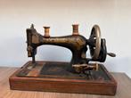 Antiek vintage Singer naaimachine, Ophalen