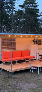 IKEA Havsten Oranje Buitenbank, Ophalen, Gebruikt, Driepersoons, 75 tot 100 cm