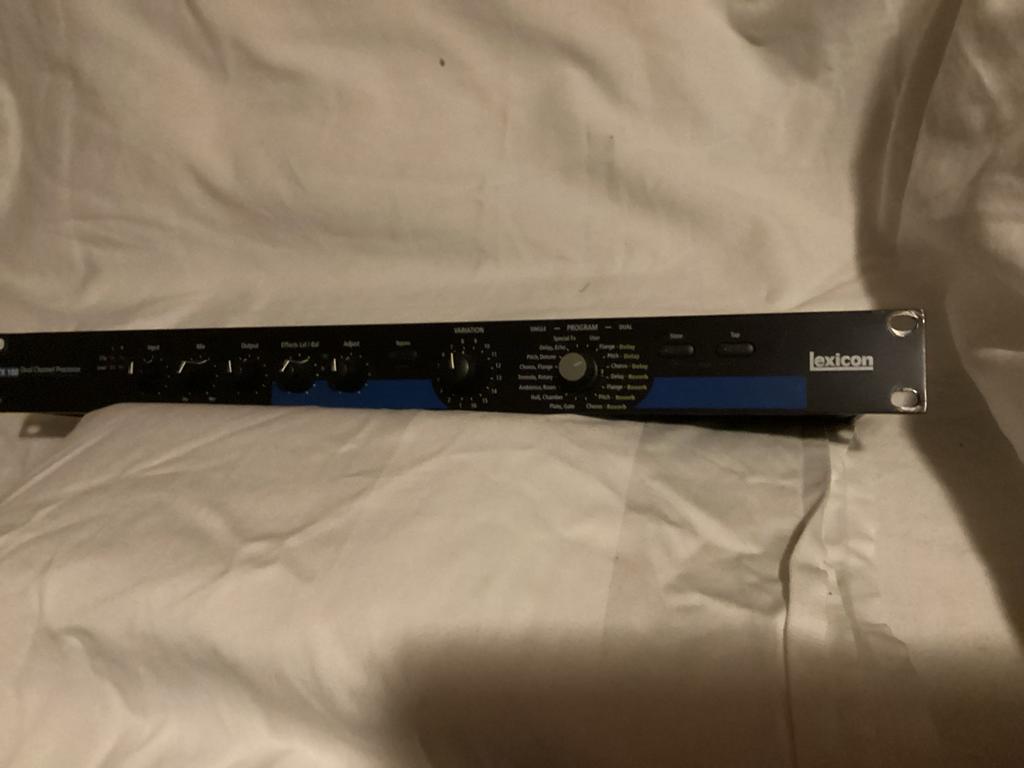 Lexicon MPX 100 Dual Channel Effect Processor, Muziek en Instrumenten, Effecten, Ophalen of Verzenden, Gebruikt, Reverb