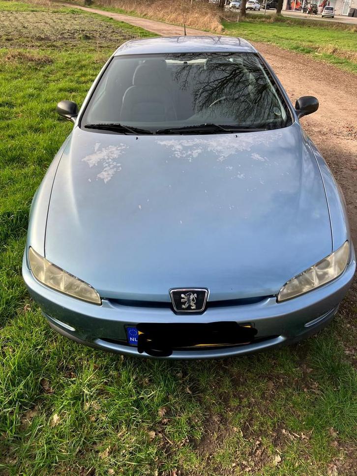 Peugeot 406 2.0 Coupe 1998 Blauw, Auto's, Peugeot, Airbags, Airconditioning, Centrale vergrendeling, Elektrische ramen, Lichtmetalen velgen