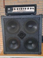 Behringer 300W bas top + 4x10 bascabinet met tweeter,, Ophalen, Zo goed als nieuw, 100 watt of meer