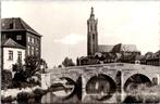 Roermond - Roer met Stenen brug en Kathedraal (1962) 2x, Verzamelen, Verzenden, 1960 tot 1980, Gelopen, Limburg