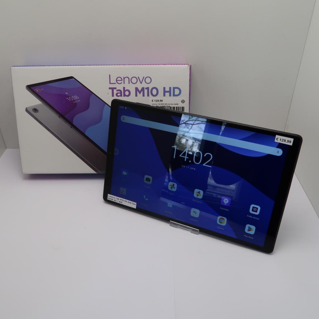 Lenovo Tab M10 HD 2nd Gen 64GB 4G + Wifi | in Nette Staat, Niet ingevuld, Zo goed als nieuw, Niet ingevuld, Niet ingevuld