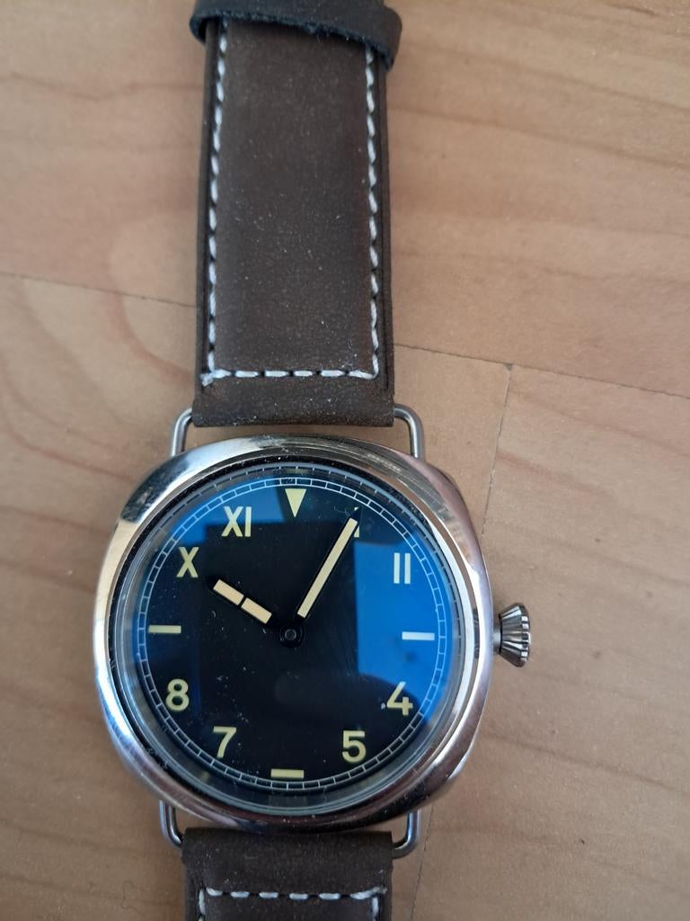 Panerai Radiomir PAM 249 California Dial Limited Edition, Overige merken, Leer, Staal, Polshorloge