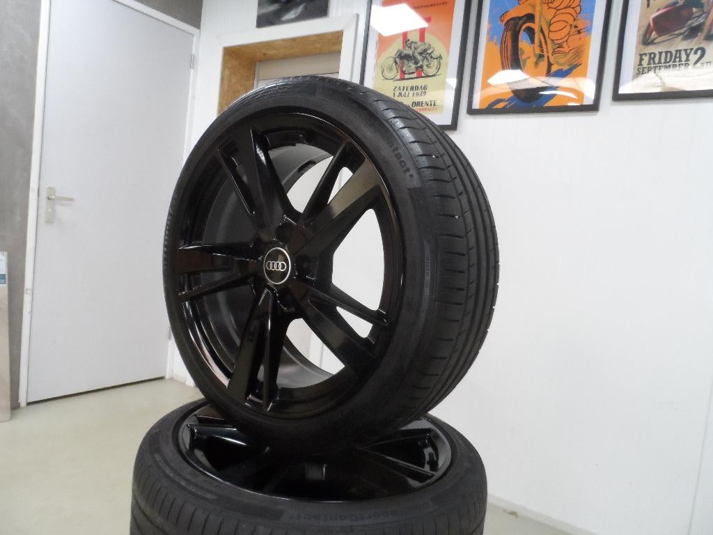 18 inch origineel Audi A3 zwart velgen set zeer goede staat, Auto-onderdelen, Banden en Velgen, Gebruikt, Duitsland, Banden en Velgen