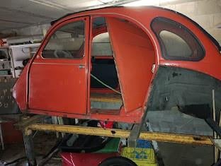 2CV6/ Lelijke eend in onderdelen, Ophalen, Gebruikt, Citroën