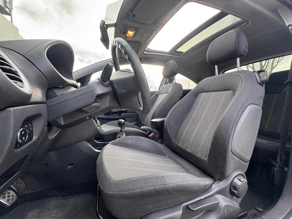 Opel Corsa 1.4-16V Cosmo CRUISE|AIRCO|PANO|EL.RAMEN|LMV|NAP, Voorwielaandrijving, Euro 5, Wit, Origineel Nederlands