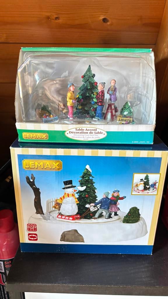 Lemax Kerst decoratie + animatie, Diversen, Kerst, Ophalen of Verzenden, Nieuw