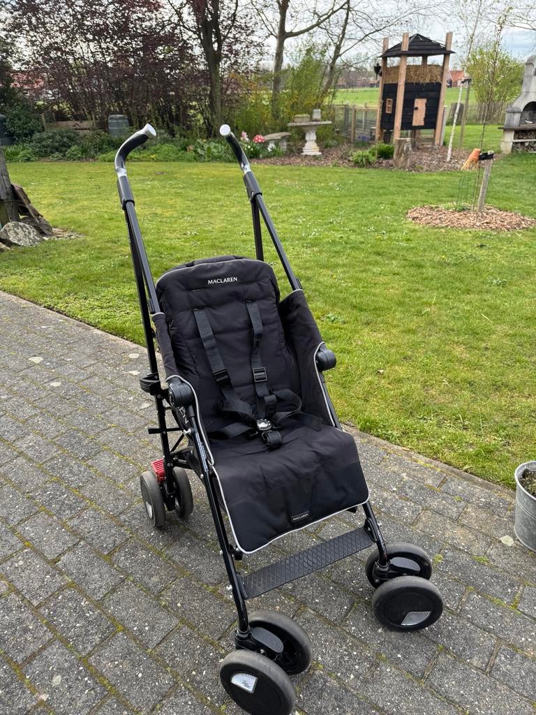 Maclaren Techno XT buggy, Ophalen, Gebruikt, Maclaren, Regenhoes