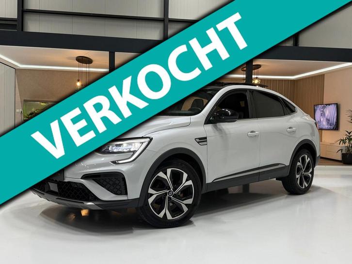 Renault Arkana 1.3 140 Techno Pano Camera Led Carplay Cruise, Auto's, Renault, Bedrijf, Te koop, Arkana, ABS, Achteruitrijcamera