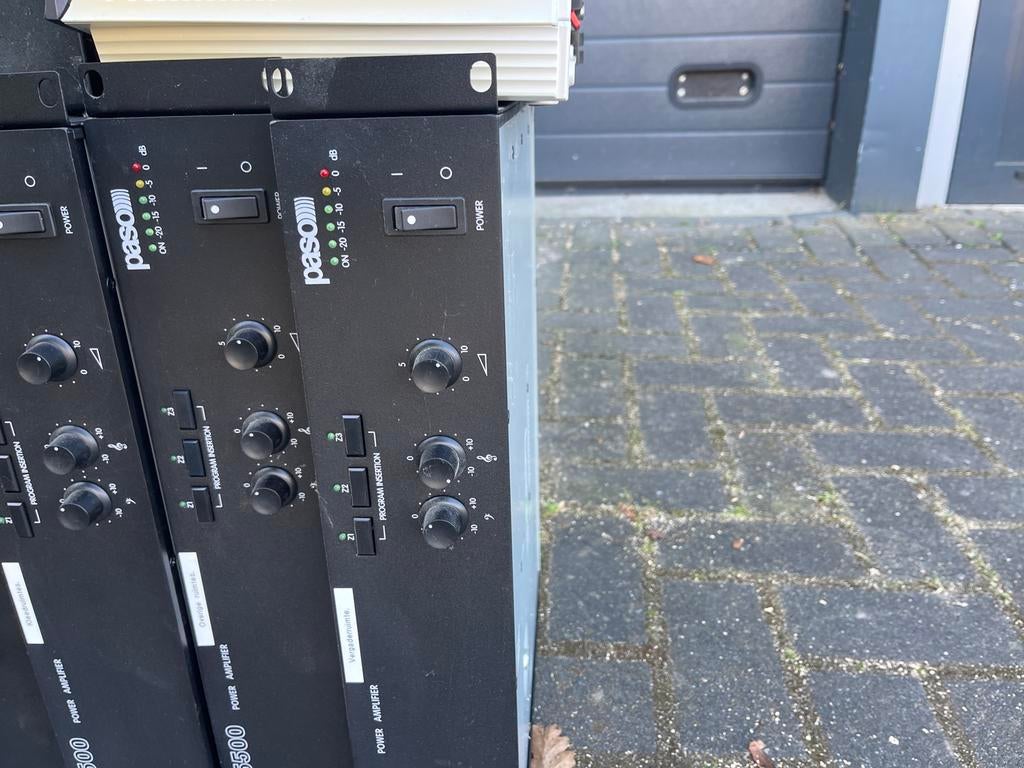 Paso Power Amplifier, Overige merken, Ophalen of Verzenden, 120 watt of meer, Gebruikt