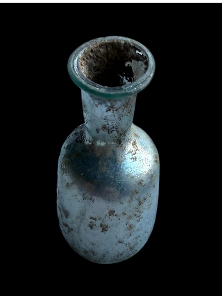 G292 Romeins zalfflesje, volledig intact, bodemvondst, Ophalen of Verzenden