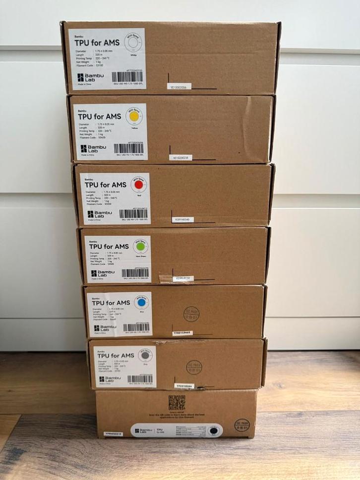 Bambulab TPU for AMS filament, Computers en Software, 3D-printerbenodigheden, Nieuw, Ophalen of Verzenden