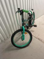 Kinderfiets Wild Amigo 20 inch - Zwart/Groen, Ophalen, Gebruikt, 20 inch of meer