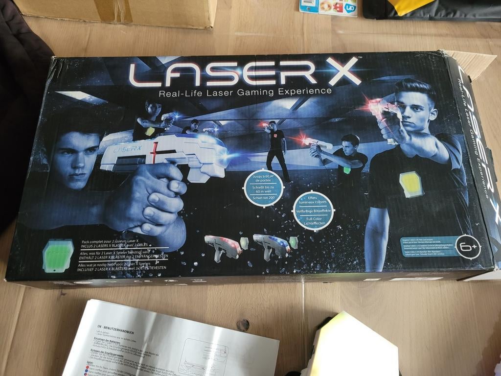Laser X Real-Life Laser Gaming Experience Set, Ophalen