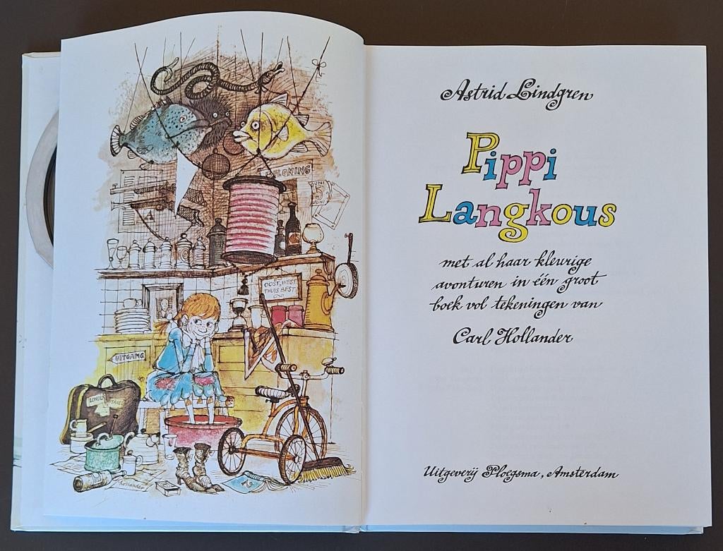 Pippi Langkous met al haar kleurige avonturen - A Lindgren, Ophalen of Verzenden, Gelezen, Astrid Lindgren, Fictie algemeen