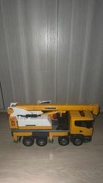 Bruder liebherr kraanwagen, Verzamelen, Ophalen, Zo goed als nieuw