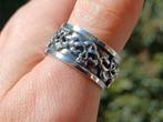 Vanoli - 925 zilver draai spin ring doodskop maat 19 skulls, Vanoli, 19 tot 20, Amsterdam, Heer