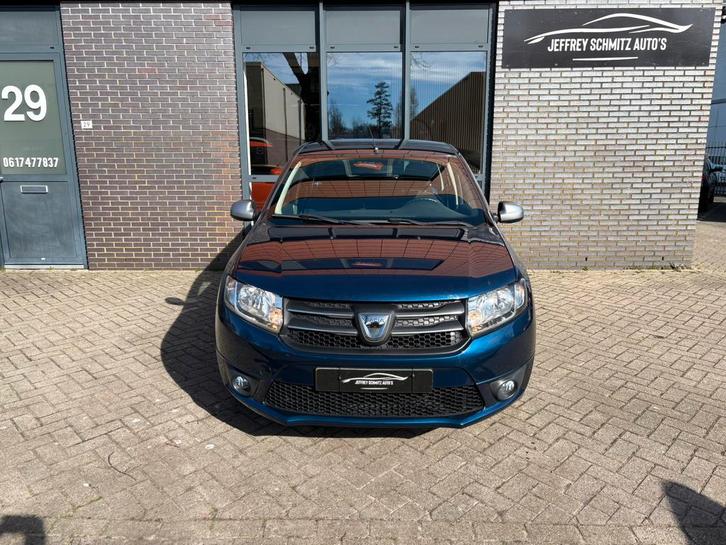 Dacia Sandero 0.9 TCE 66KW Stepway 2015 Blauw, Auto's, Dacia, Bedrijf, Sandero, ABS, Airbags, Airconditioning, Boordcomputer, Centrale vergrendeling