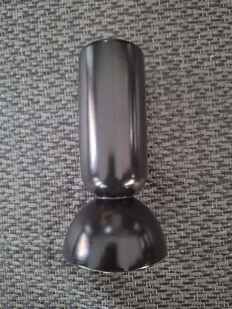 Daan Kromhout vaas, Zwart, Aardewerk of Porselein, Ophalen of Verzenden, Zo goed als nieuw