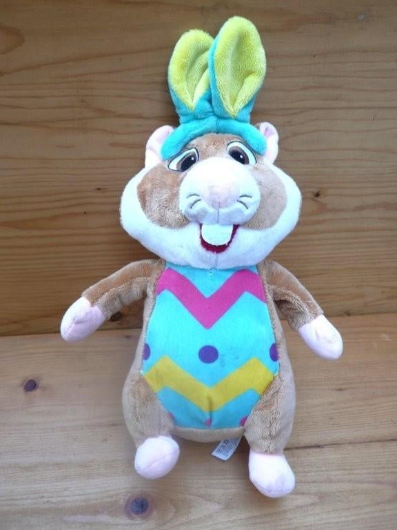 Albert Heijn paashaas hamster 34 cm (met oren gemeten)., Ophalen of Verzenden, Zo goed als nieuw, Overige typen, Albert Heijn