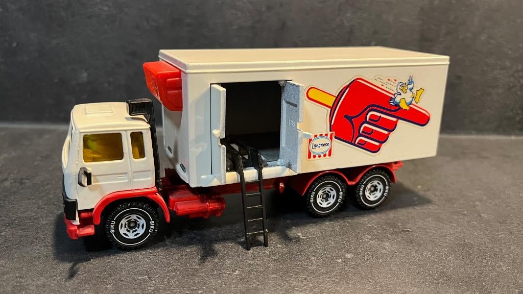 SIKU Volvo Langnese 80er jaren Nieuwstaat, Ophalen of Verzenden, Zo goed als nieuw, Bus of Vrachtwagen, SIKU