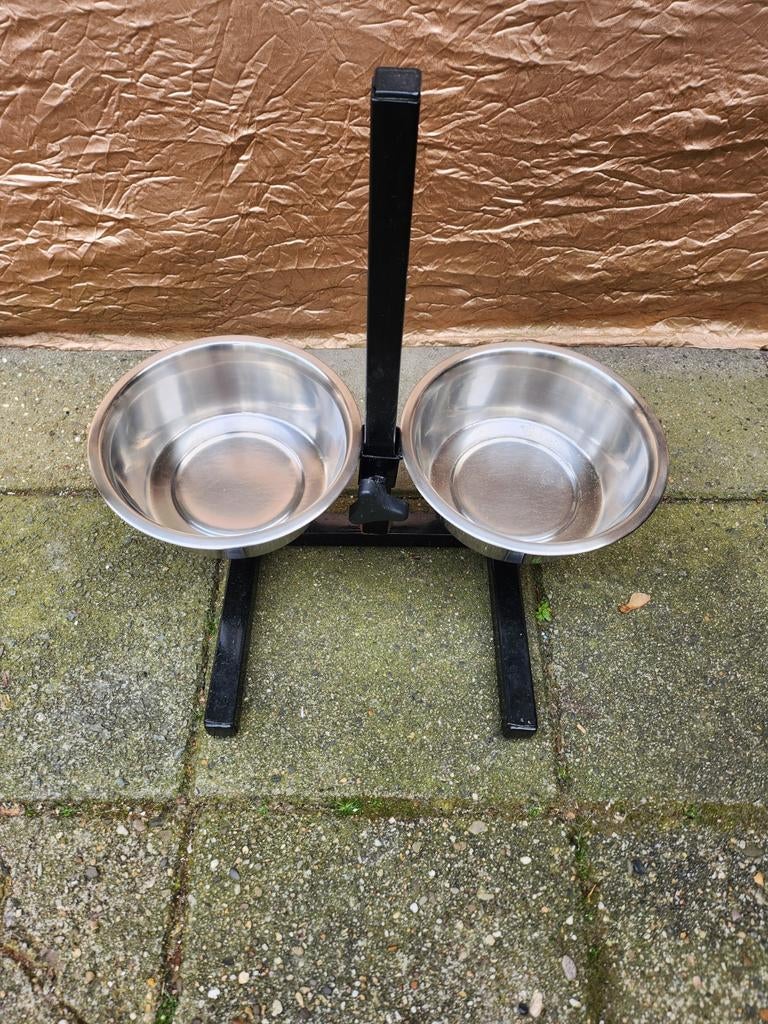 Hond Voerbakken Standard, Dieren en Toebehoren, Ophalen of Verzenden, Verstelbaar