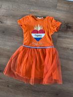 Koningsdag jurkje maat 122, Ophalen, Gebruikt, Meisje, Jurk of Rok