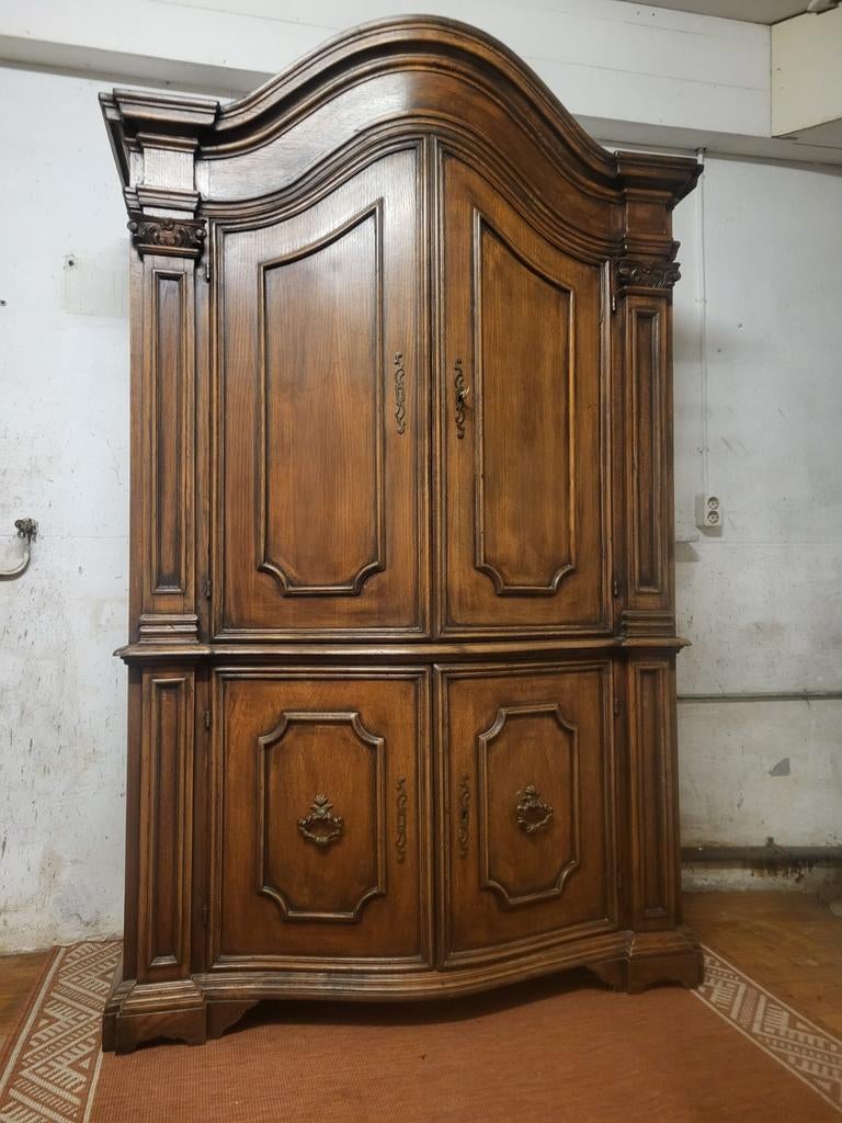 Antieke kast, Huis en Inrichting, Kasten | Buffetkasten, Ophalen, Gebruikt, 100 tot 150 cm, 200 cm of meer