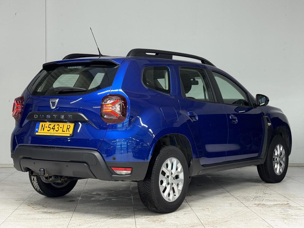 Dacia Duster 1.0 TCe Bi-Fuel Comfort | Trekhaak | Apple CarP, Auto's, Voorwielaandrijving, Gebruikt, Blauw, LED verlichting