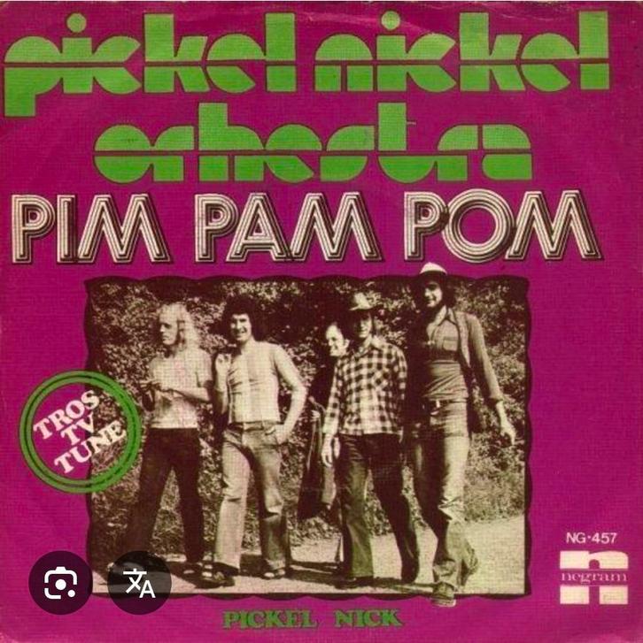 Pickel Nick Orchestra Pim Pam Pom 7", Cd's en Dvd's, Vinyl | Nederlandstalig, Zo goed als nieuw, Levenslied of Smartlap, 12 inch
