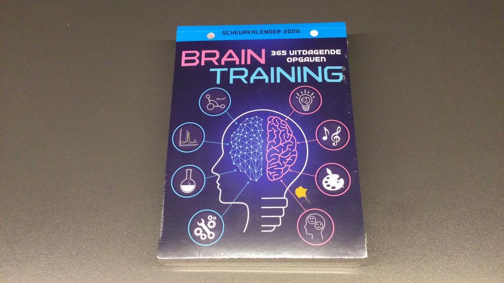 Brain Training nieuw in plastic scheurkalender 2026, Diversen, Kalenders, Ophalen of Verzenden, Dagkalender, Nieuw