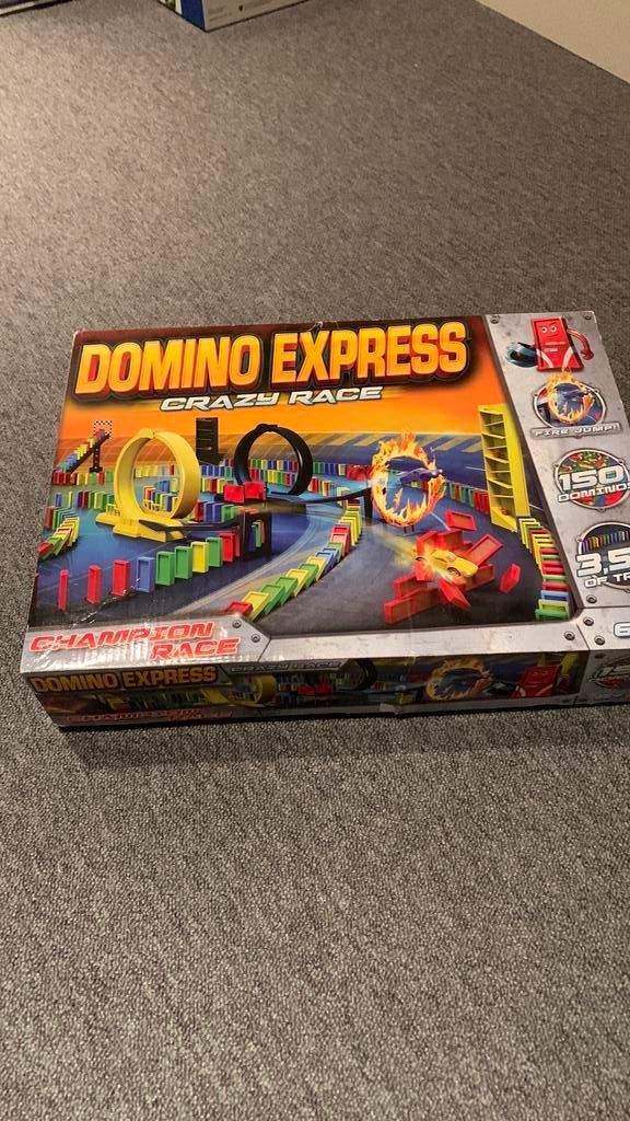Domino express crazy race, Ophalen of Verzenden, Zo goed als nieuw