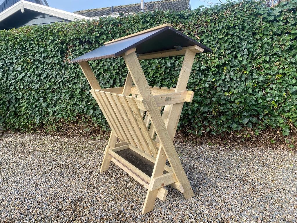 Hooiruiven met voerbak | Geïmpregneerd | Passend advies, Meerdere dieren, Kip