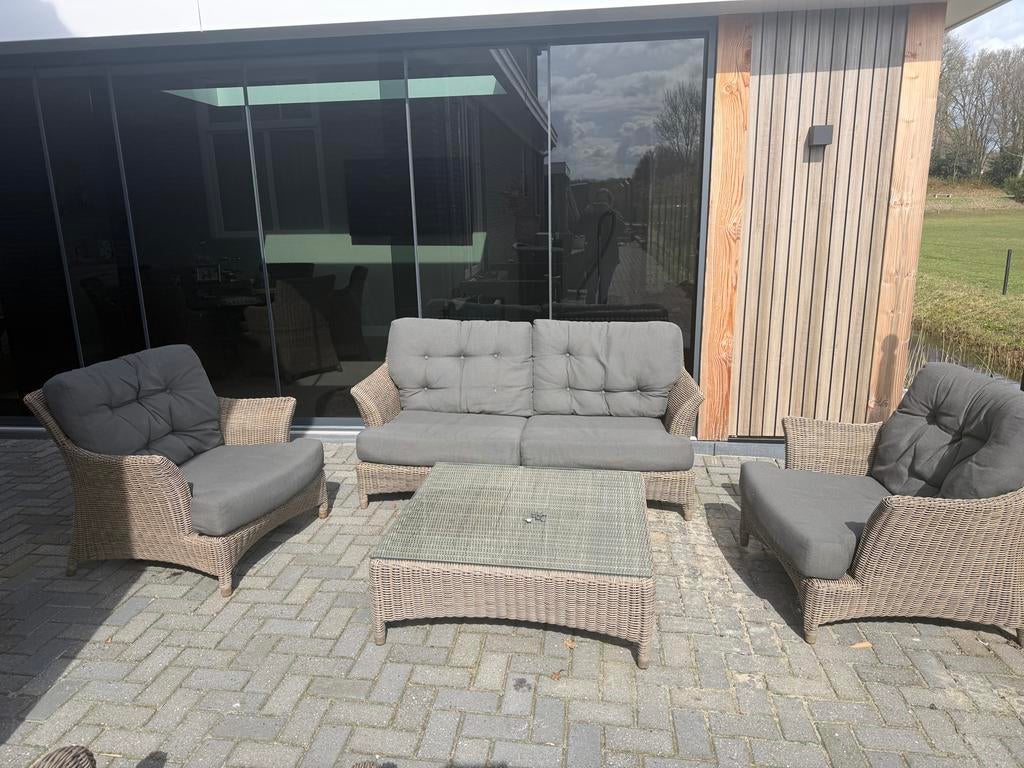 Loungeset 4 Seasons Valentine, Tuin en Terras, Tuinsets en Loungesets, Ophalen, 4 zitplaatsen, Gebruikt, Loungeset