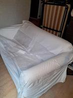 GRATIS Zit-/slaapbank Ikea Ektop, Ophalen, Gebruikt, Wit, Tweepersoons